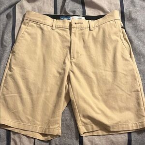 Old Navy Men's Khaki Flat Front Shorts
